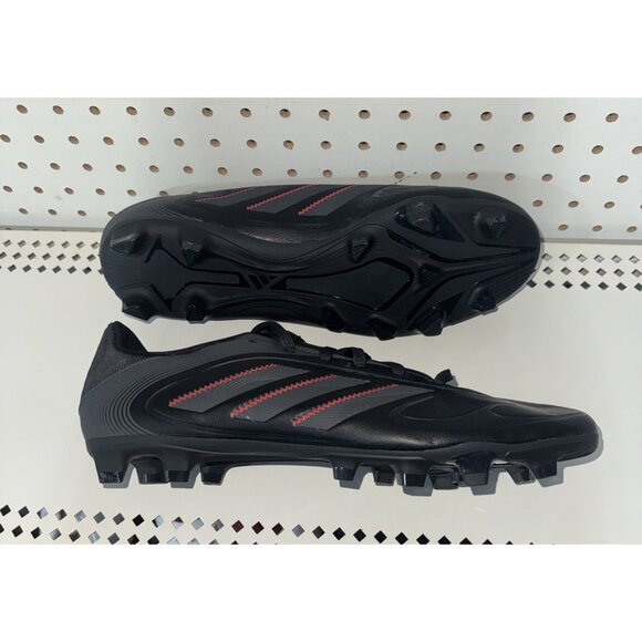 Adidas Copa Pure III Club FG/MG Mens Soccer Cleats Size 10 Black Red IE1176 - Picture 5 of 9